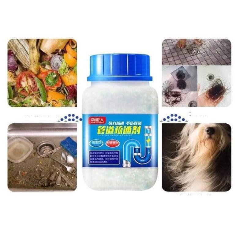 Bột Thông Cống Lọ Đa Năng Vuông Thông Cực Mạnh
