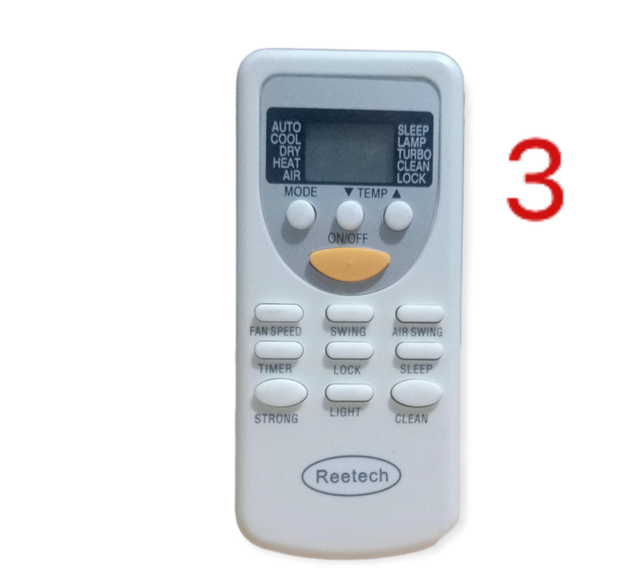 Điều khiển máy lạnh Reetech nhiều loại ( tặng cặp pin ) / Remote máy lạnh Reetech