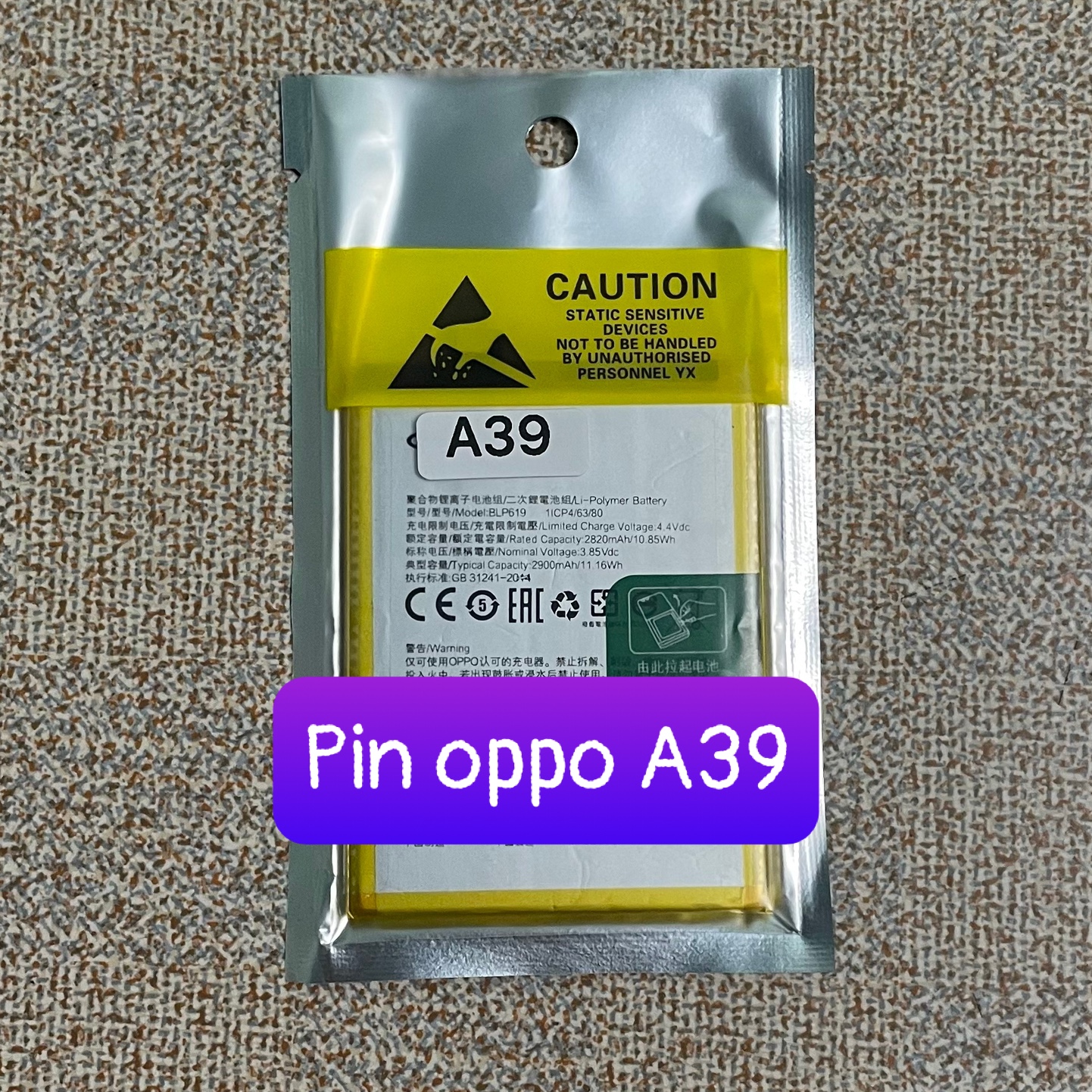 Pin oppo a39 / a57 / f3 lite mã blp619