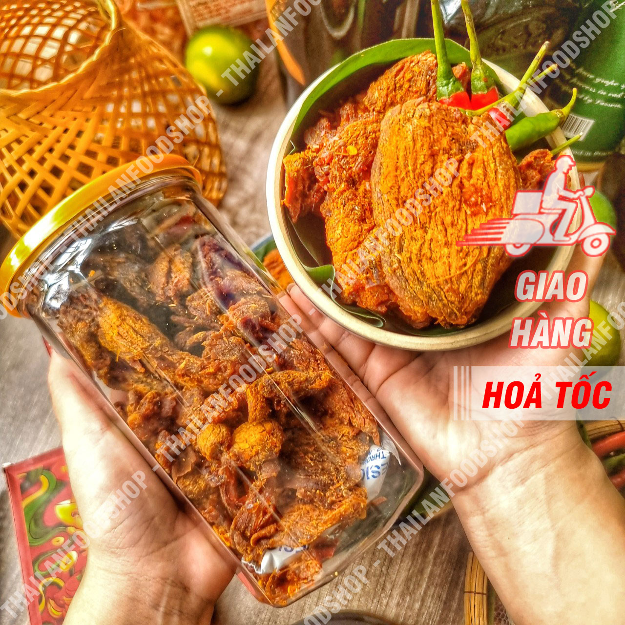 Khô Bò Miếng Vụn Mềm Lon 300gram