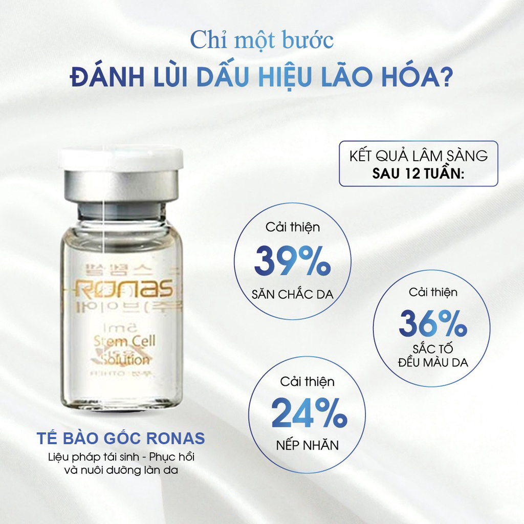 Tế bào gốc Ronas Stem Cell Solution Hàn Quốc Chính Hãng