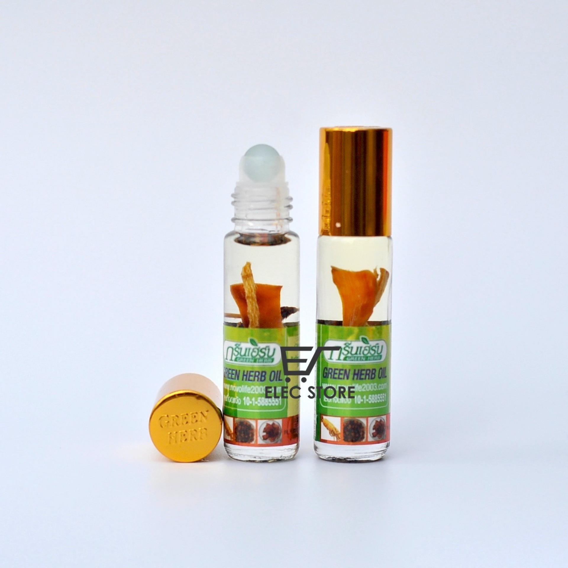 Dầu gió thảo dược Green Herb oil Thái Lan 8ml