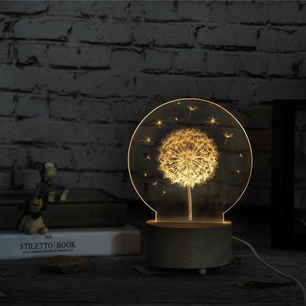 Đèn trang trí LED 3D