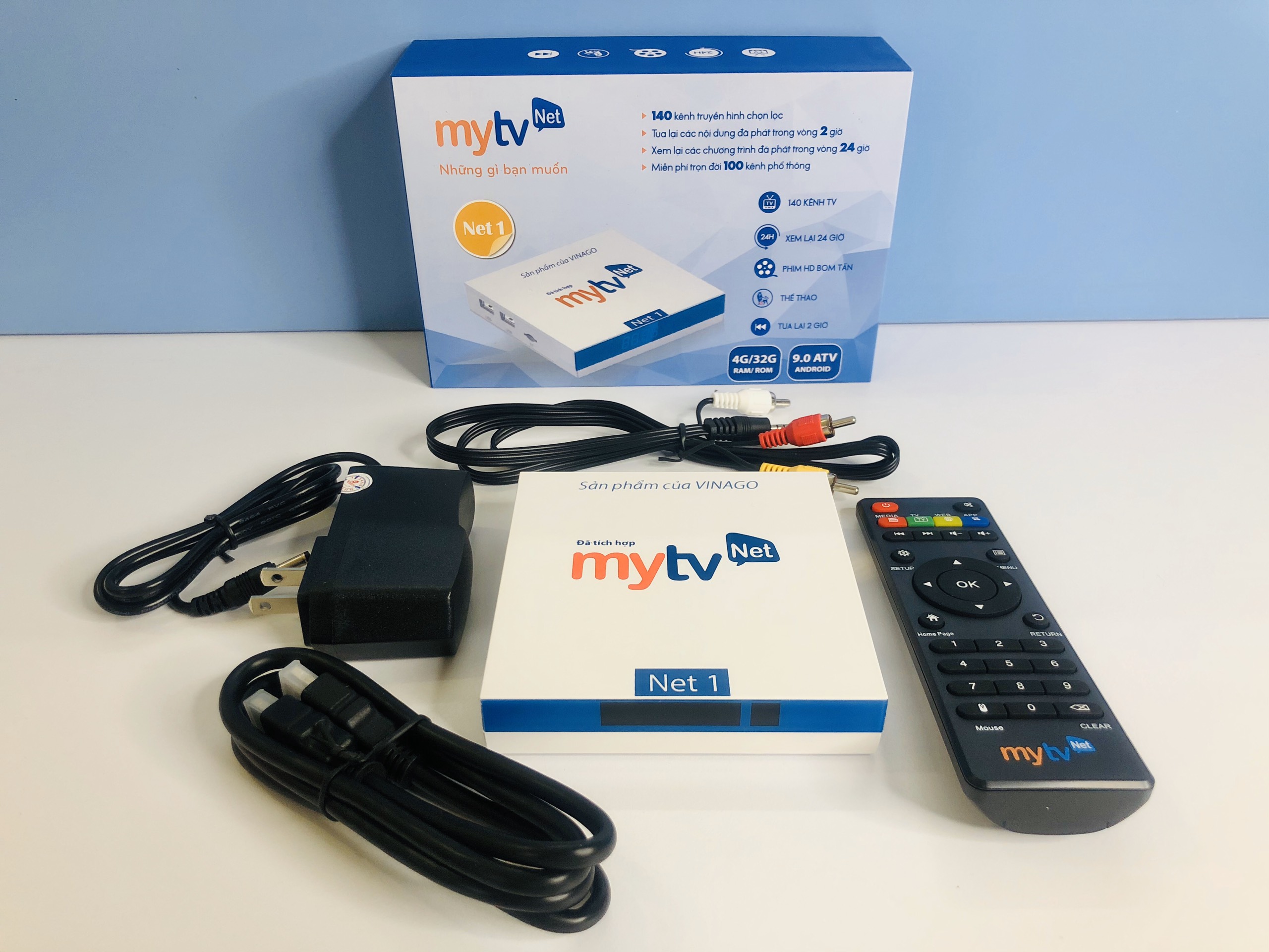 Andoid Box MyTV Net Ram 4G Rom 32GB Android ATV 9.0 - SP000925
