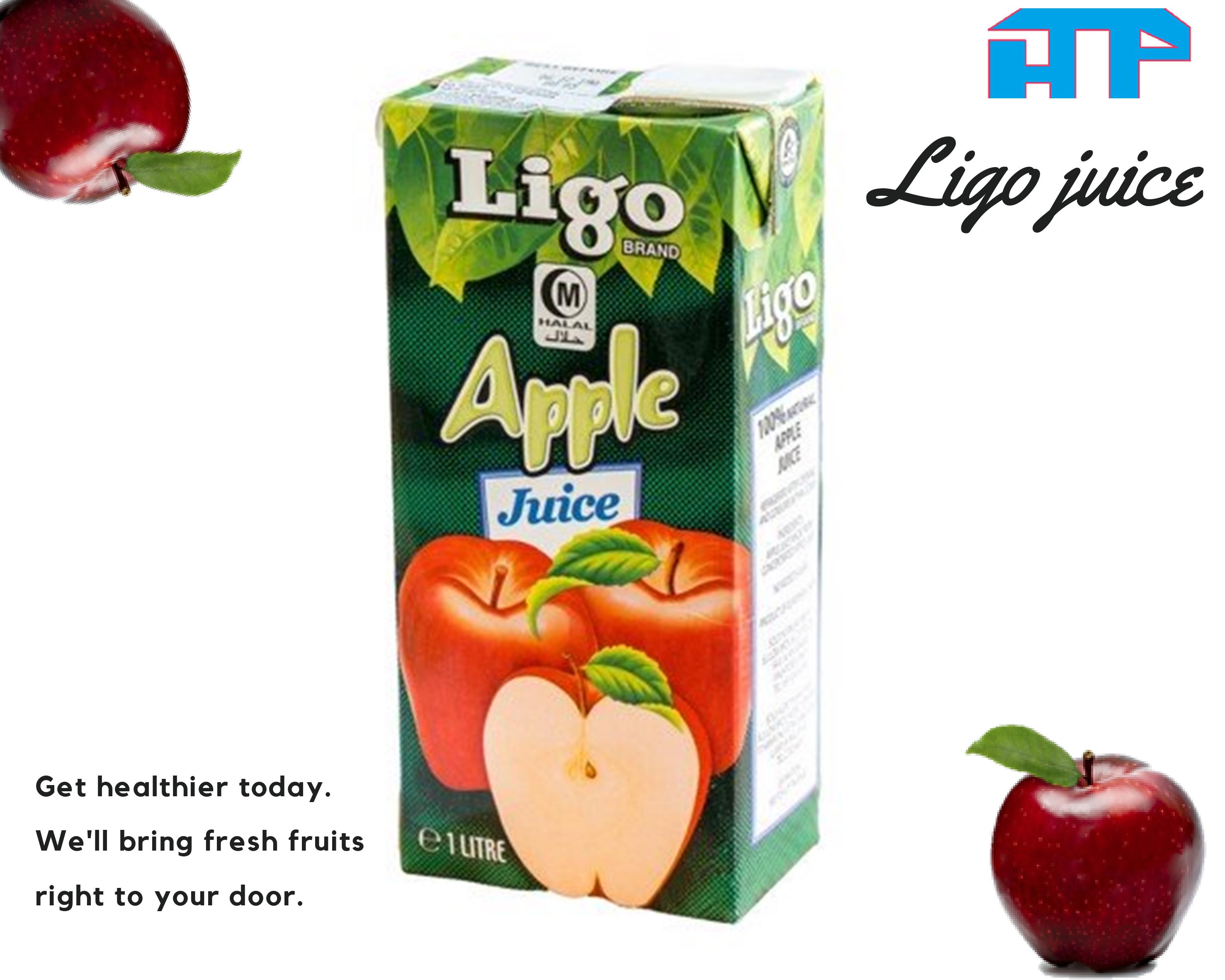 Nước Ép Ligo Táo 1L