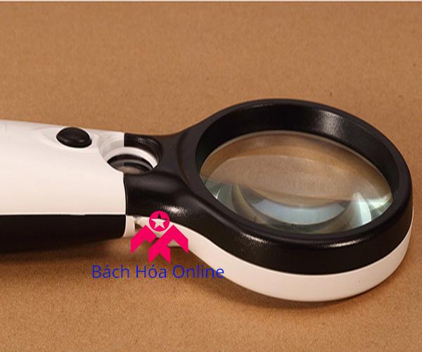 Kính lúp cầm tay 3X-45X có đèn