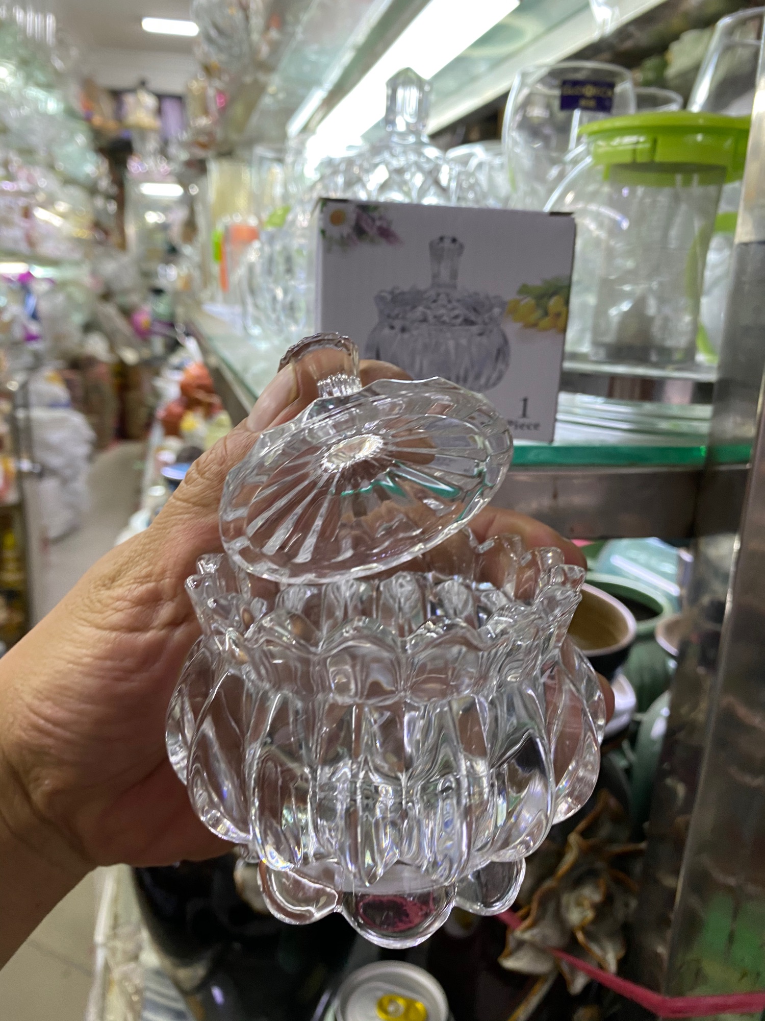 [HCM]Thố thủy tinh mini