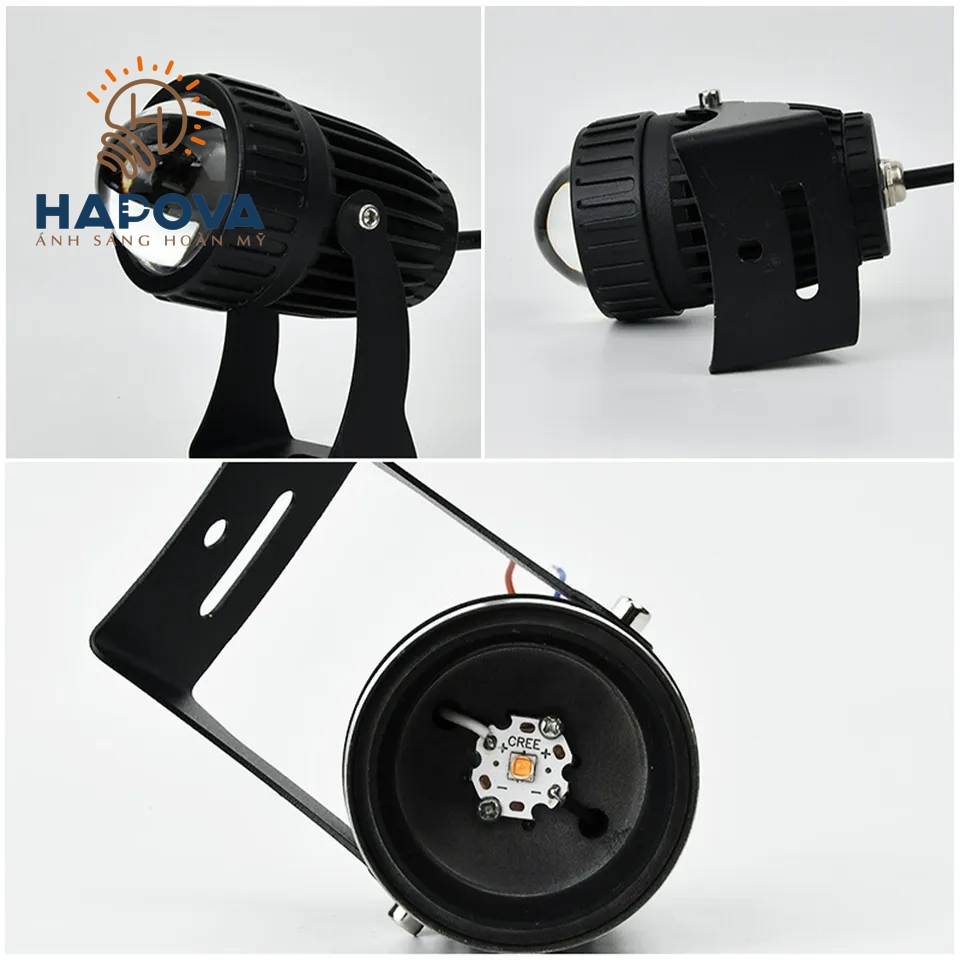 Đèn rọi cột mắt nhỏ HAPOVA ZIKIS 10W DR 3021