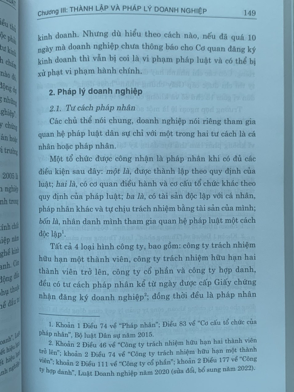 Kinh doanh sành luật