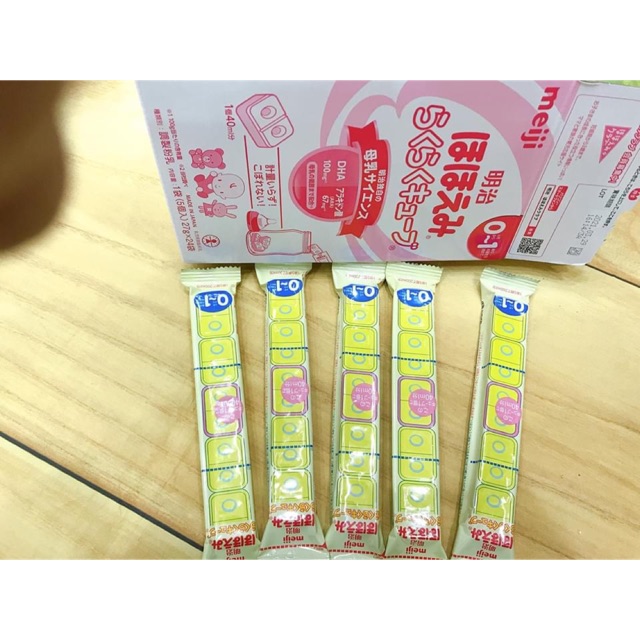 Sữa meiji thanh số 0 lẻ