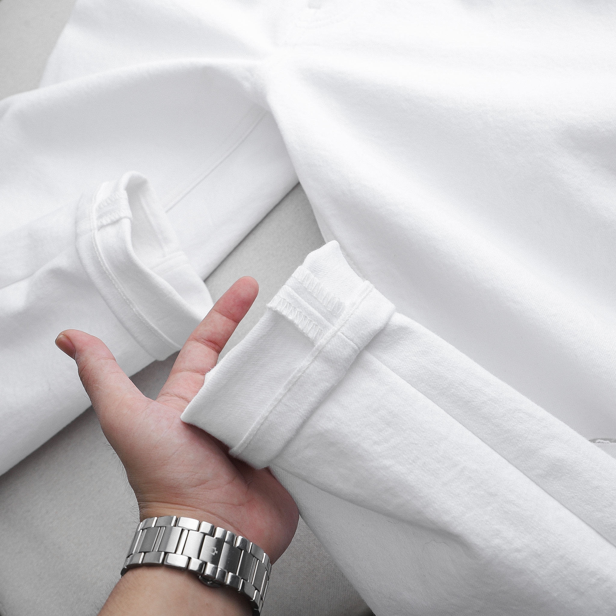 Quần Jean Nam , Basic Cut White , QJ003475_SOMEHOW