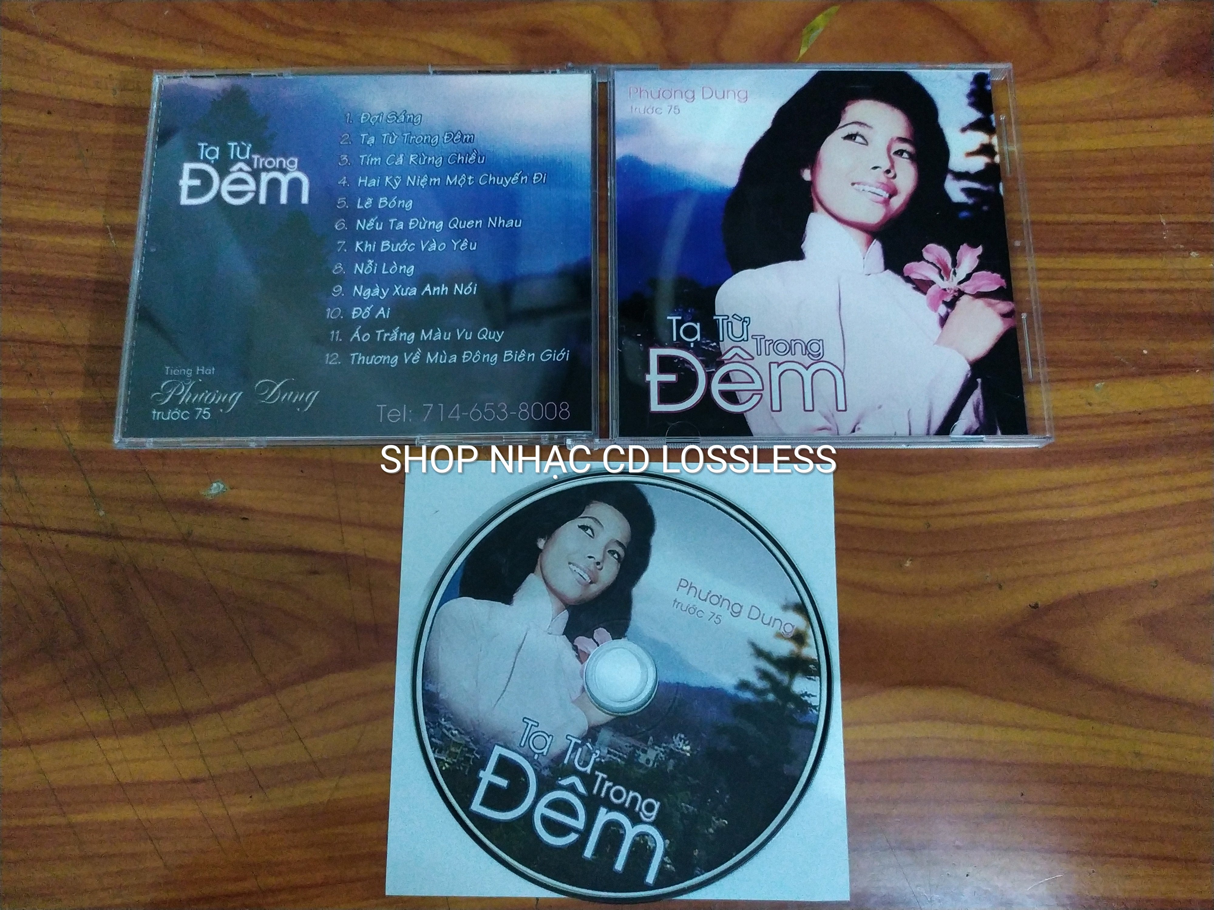 Bộ 4CD tiếng hát Phương Dung - Nhạn Trắng Gò Công