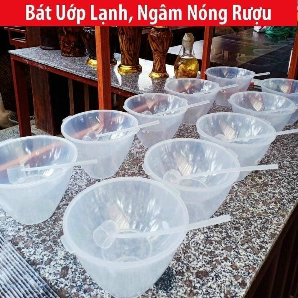 ⛔FREESHIP⛔ Bát ướp rượu nhựa (TẶNG GÁO MÚC RƯỢU - LOẠI NHỰA)