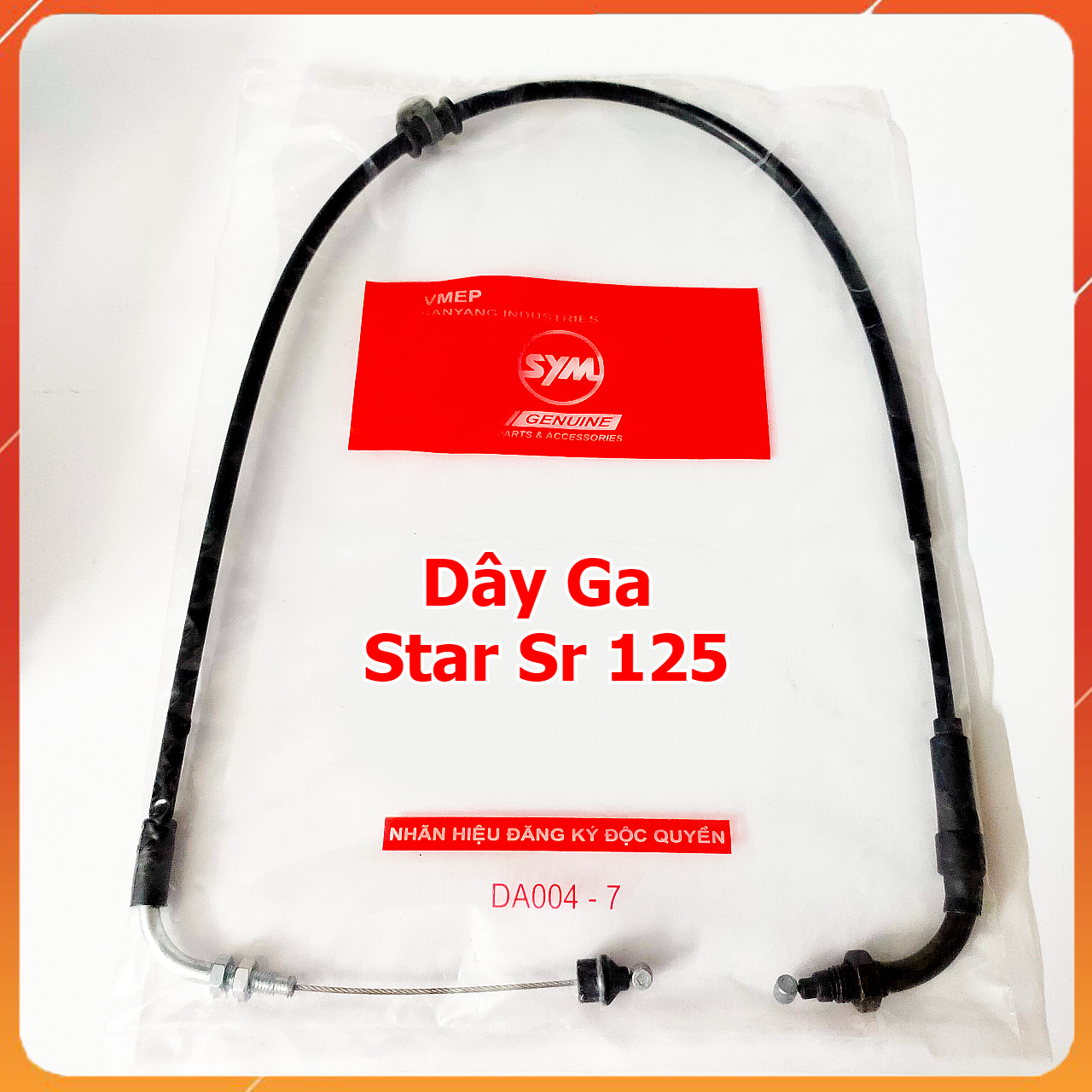 Dây ga xe star sr 125 chính hãng sym