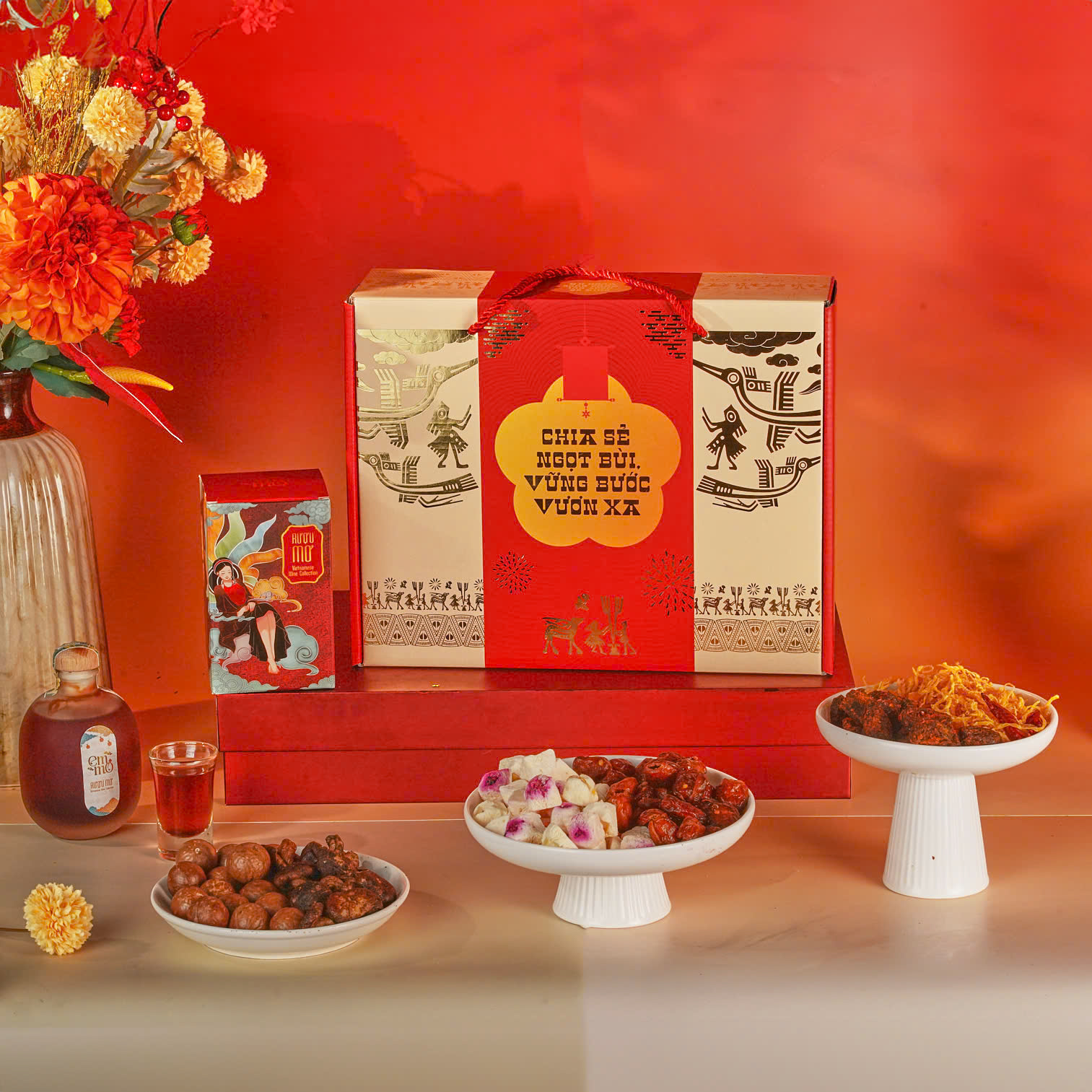 Nước Lên Men Mơ Thơm Nồng - Chai 250ml - EMMO - BST TẾT 2025