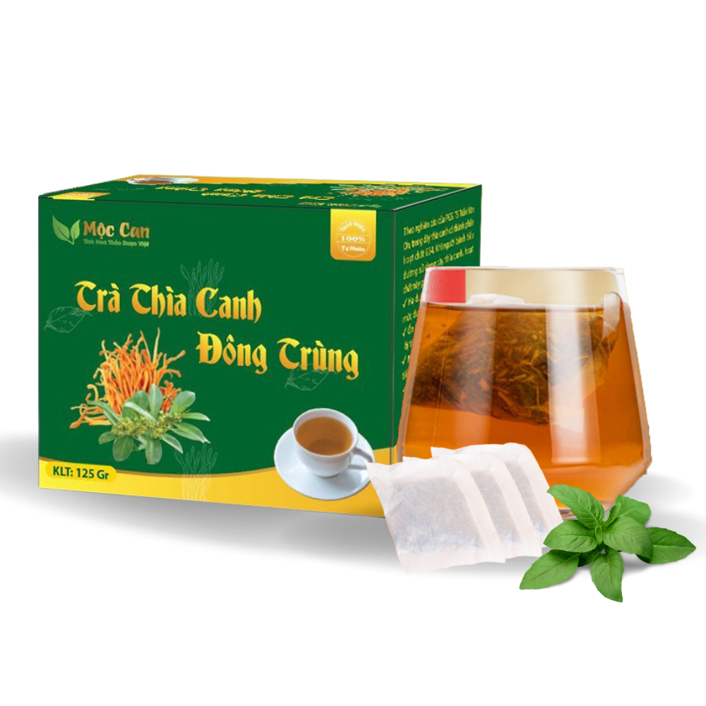 Trà túi lọc dây thìa canh đông trùng
