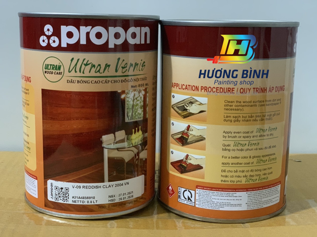 PROPAN - Dầu bóng cao cấp cho đồ gỗ nội thất