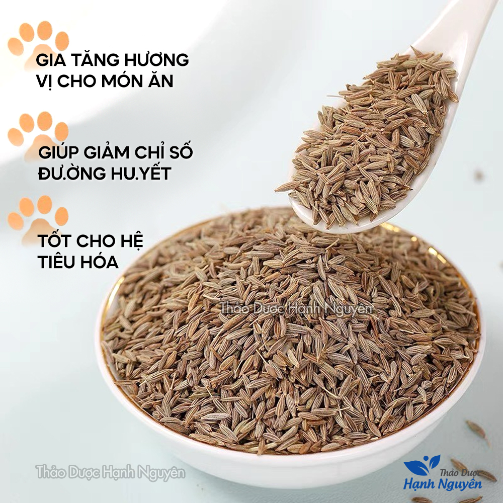 Hạt thì là Ấn Độ 100g (Cumin seed, gia vị thơm ngon cho món ăn) - Thảo Dược Hạnh Nguyên