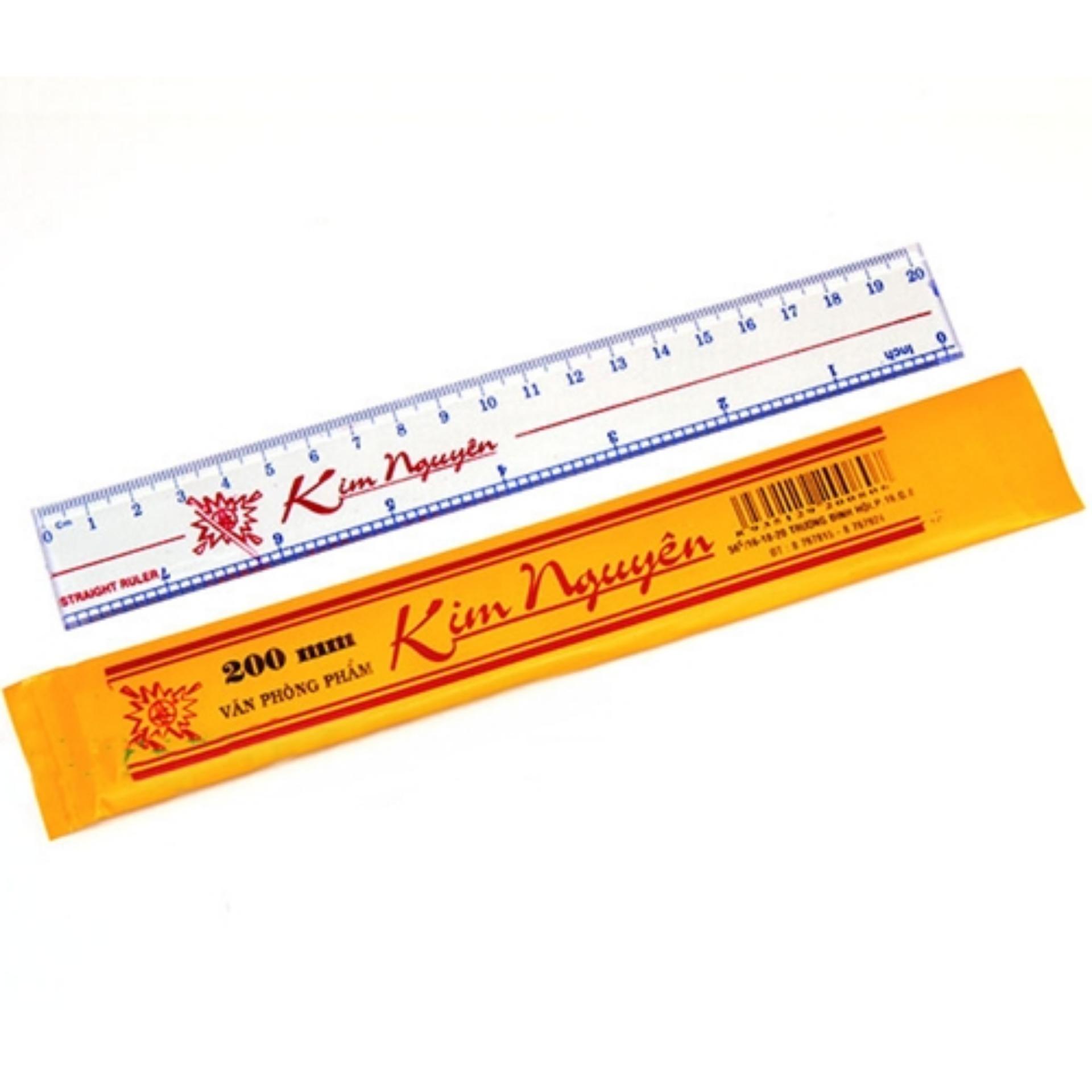 THƯỚC KẺ KIM NGUYÊN 20CM - 5 CÂY