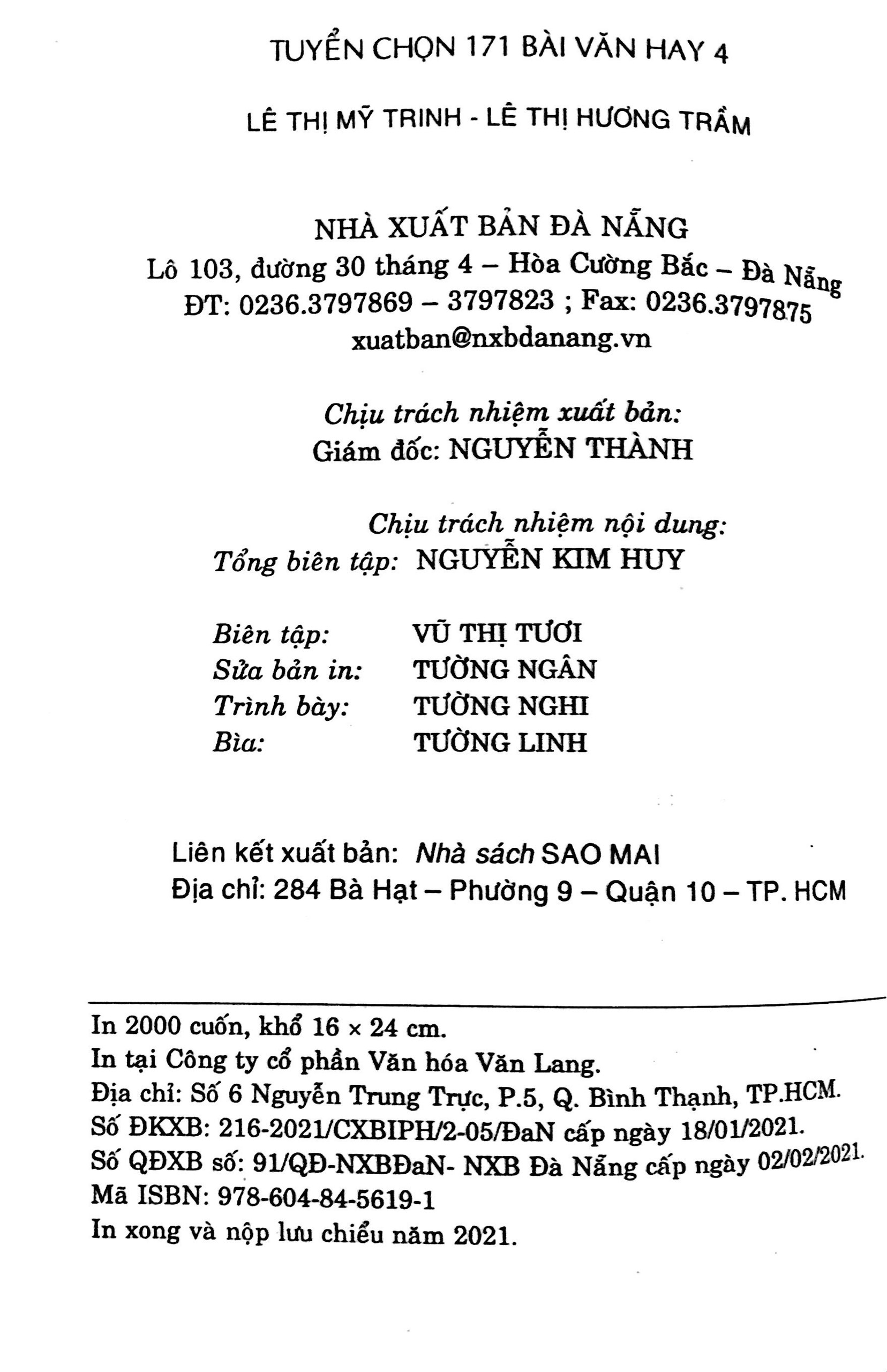 [HCM]171 bài Văn hay 4