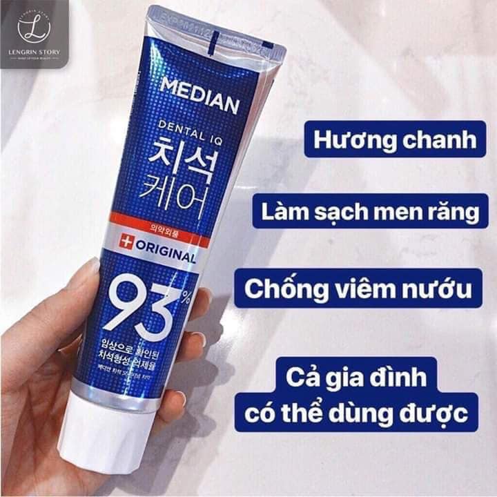 KEM ĐÁNH RĂNG MEDIAN 93% THẢO DƯỢC TRẮNG RĂNG