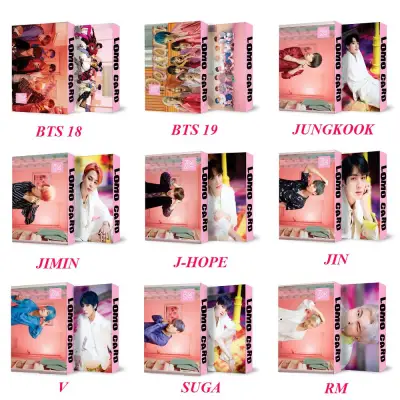 New Lomo BTS Mẫu Mới Map Of The Soul Persona Boy With Luv 30 Lomo Card Cực Đẹp