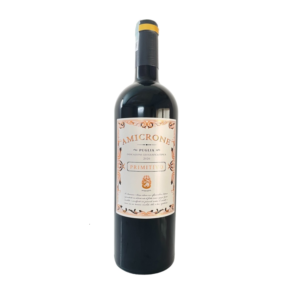 Vang Ngọt Ý Amicrone Primitivo Puglia 16 Độ