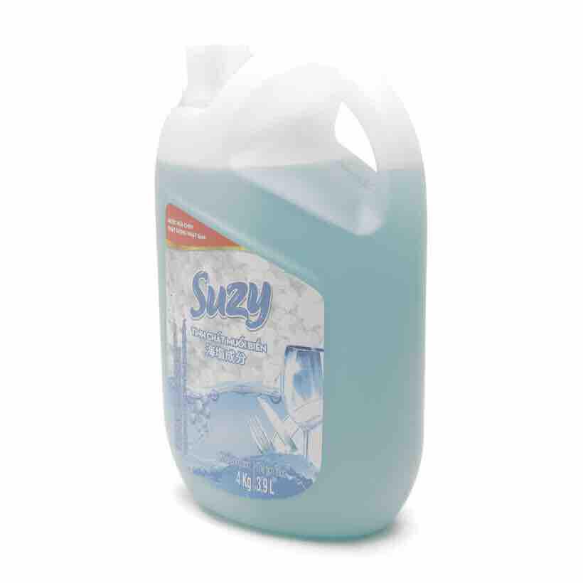 Nước rửa chén suzy muối biển không mùi 4l