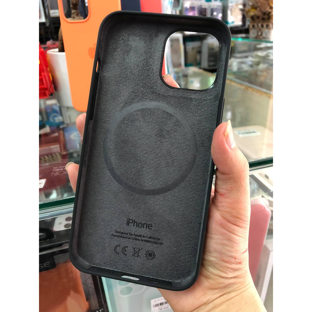 Ốp Lưng iPhone 12 Pro Max Silicon Cover Apple Case With MagSafe