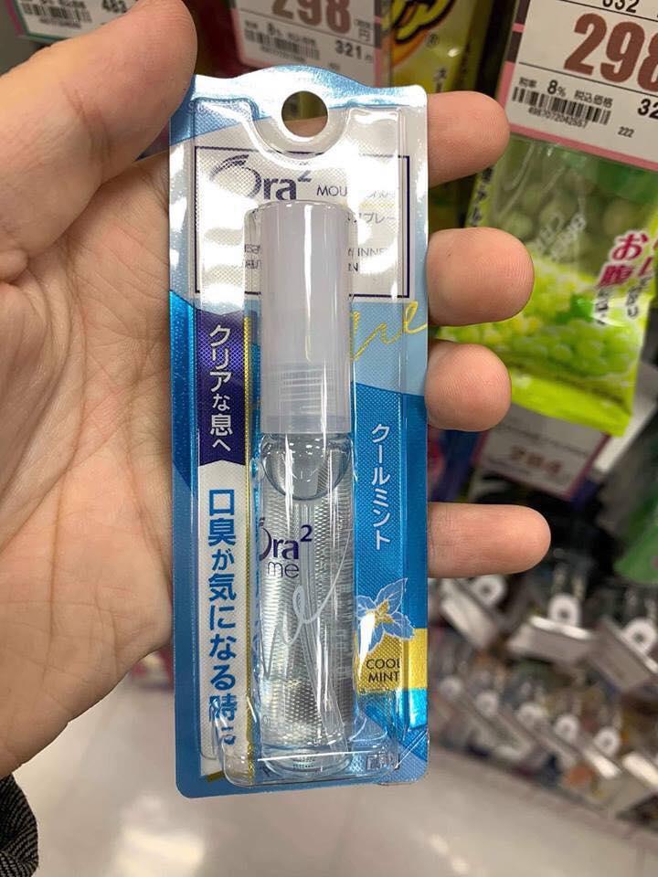[HCM]Combo 2 chai Xịt thơm miệng Ora2 Breath Fine 5ml nội địa Nhật
