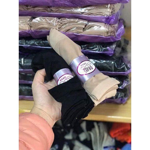 Combo 10 Tất Giấy Hàn Quốc Cổ Cao Siêu Dai