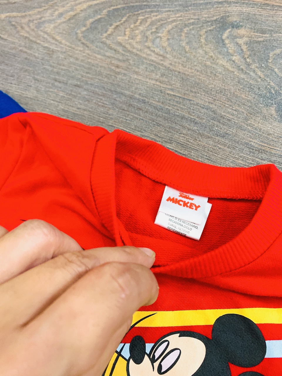 Bộ nỉ da cá Mickey cho bé trai xuất dư xịn size 1-4T