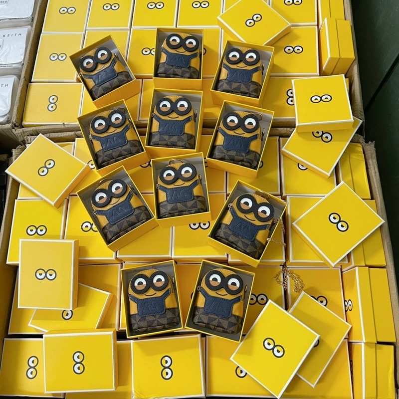Túi đeo chéo minion giỏ xách nữ mini cute dễ thương