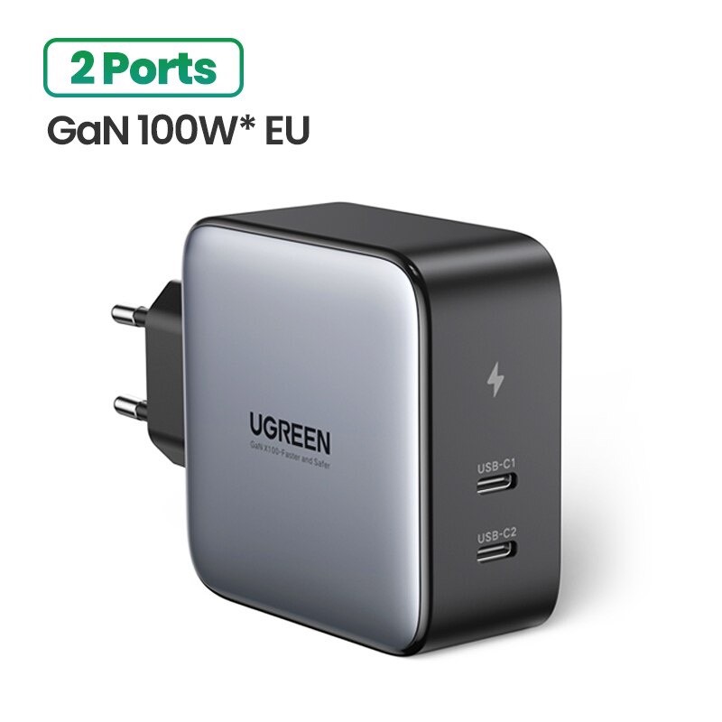 Củ Sạc GaN UGREEN 100w Wall Charger 2C Model: CD254