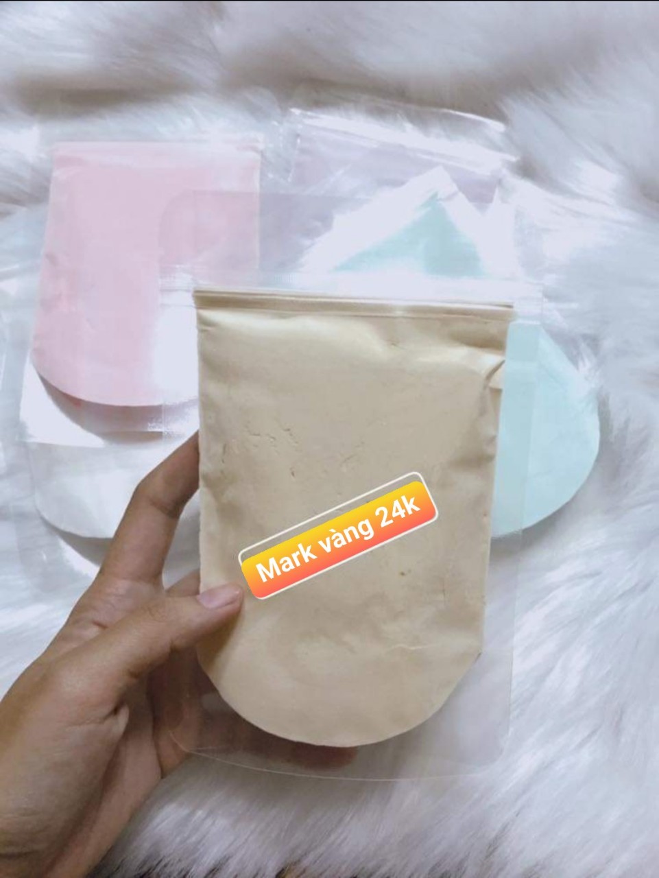 [HCM]100 gram mask dẻo vàng 24k - tặng muỗng