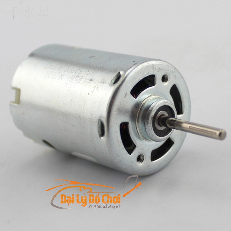 Động cơ 545 chạy từ 6-12v dùng để chế tạo mô hình cỡ lớn