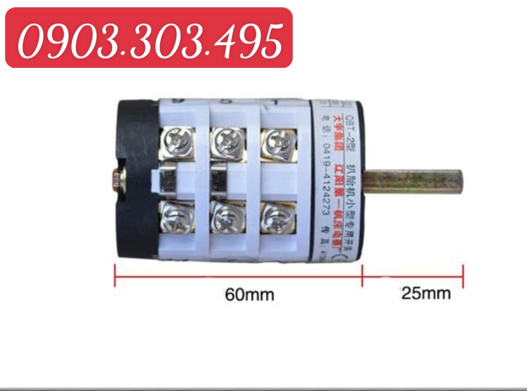 Công tắc đảo chiều máy ra vào lốp 20A
