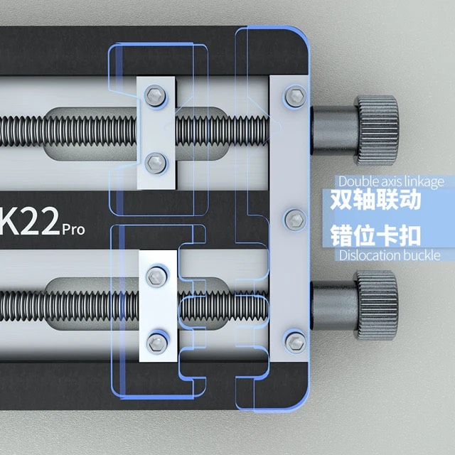 Kẹp main đa năng Mijing K22Pro kẹp cùng lúc 2 main