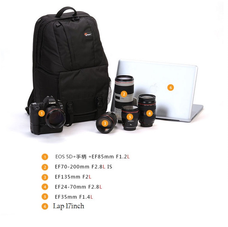 Balo máy ảnh Lowepro FastPack 350