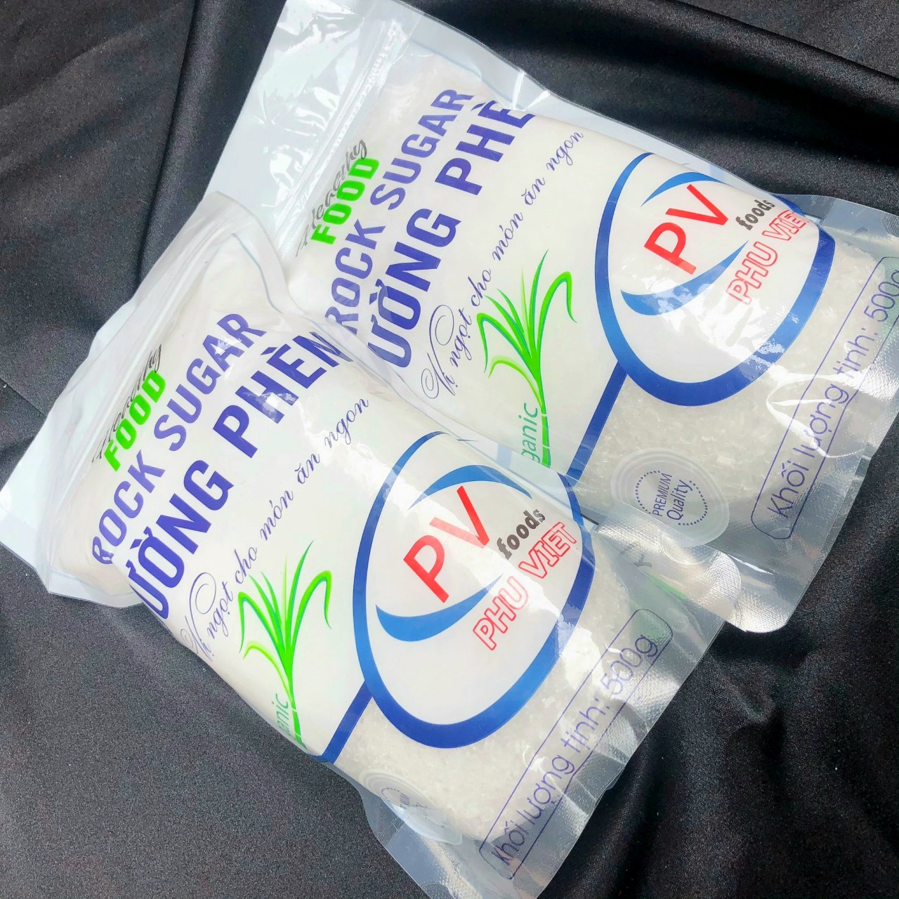 Đường phèn tinh luyện PHÚ VIỆT 1kg