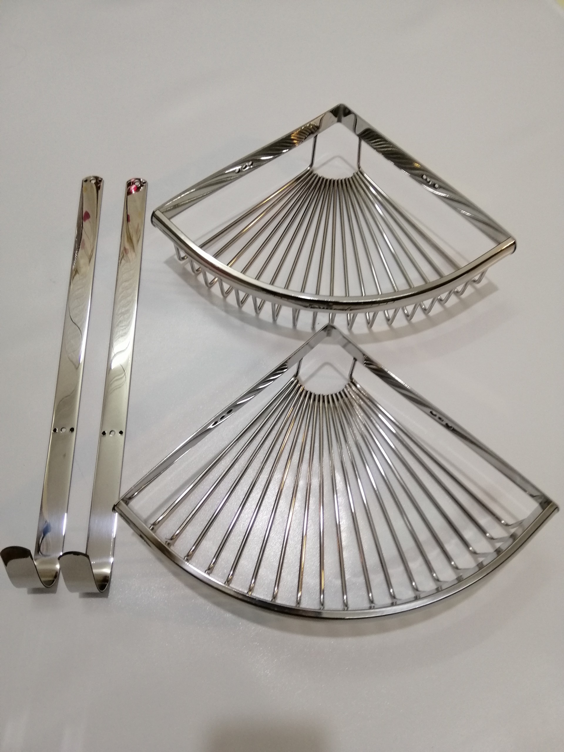 kệ góc 2 tầng inox 304 xịn