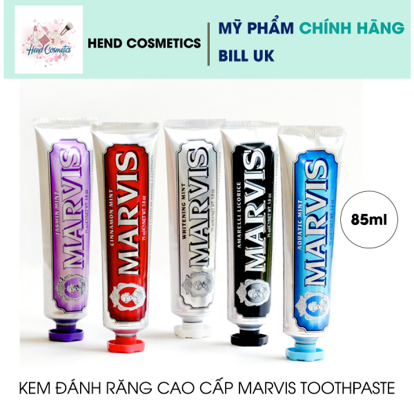 Kem Đánh Răng Cao Cấp Marvis Toothpaste 85ml (Bill Anh)