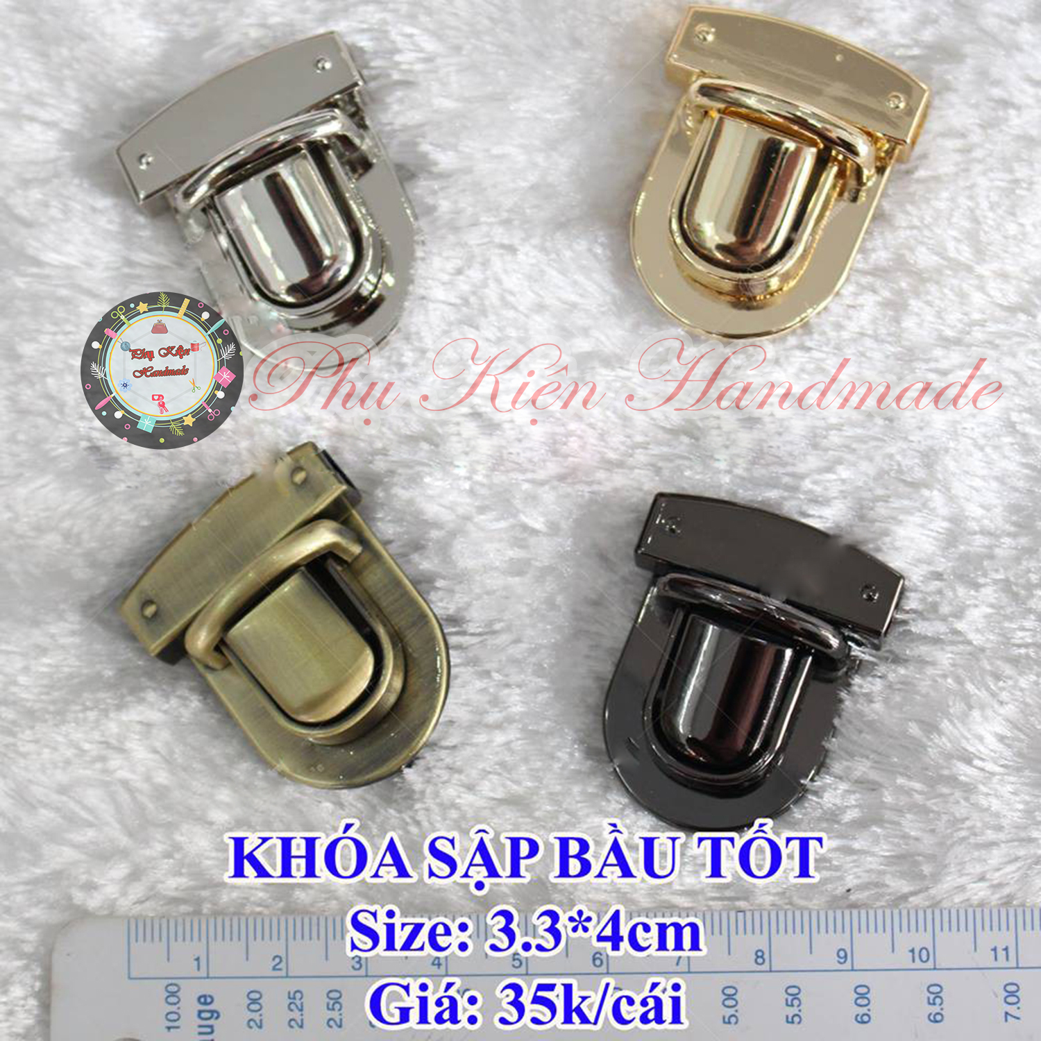 Khóa sập bầu tốt lớn (50k/cái)