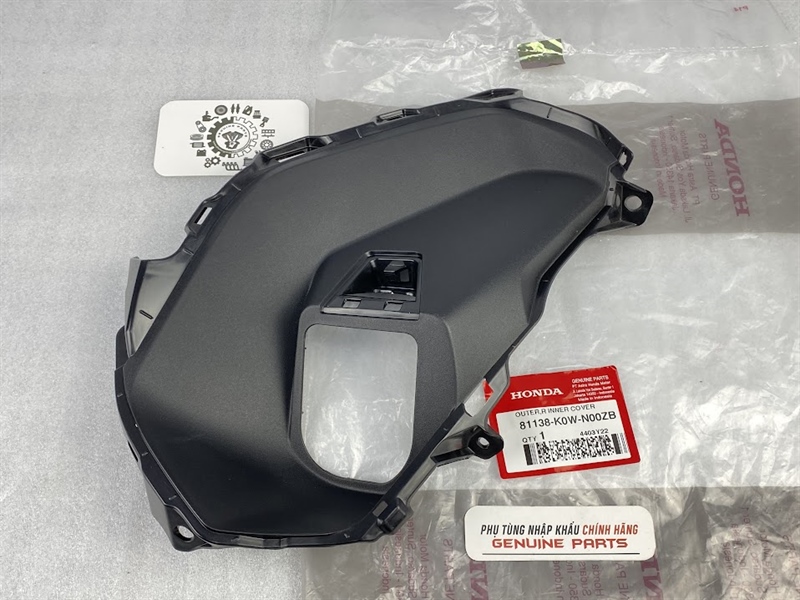 Yếm ổ khóa, ốp nhựa ổ khóa honda adv 150 chính hãng indonesia - 81138k0wn00zb / 81131k0wn00zb
