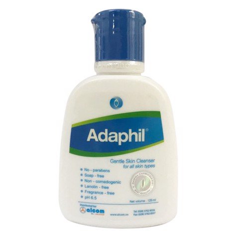 Sữa rửa mặt adaphil gamma chai 125ml