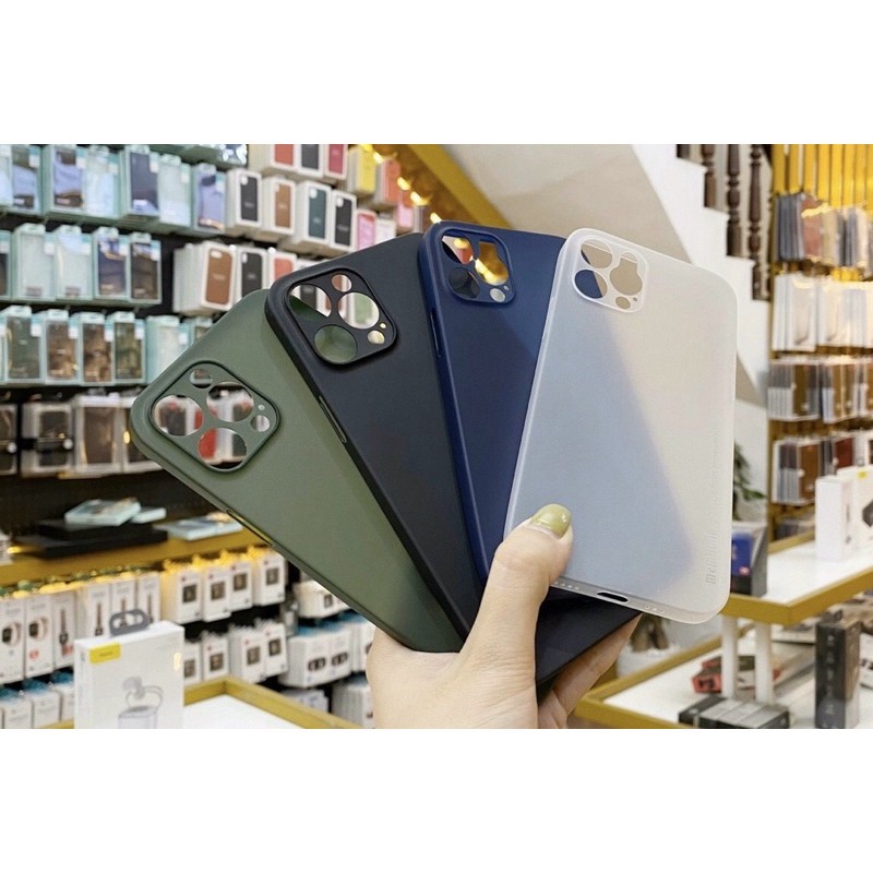 Ốp memumi siêu mỏng ip12/ ip12 pro/ ip12 pro max ♥️