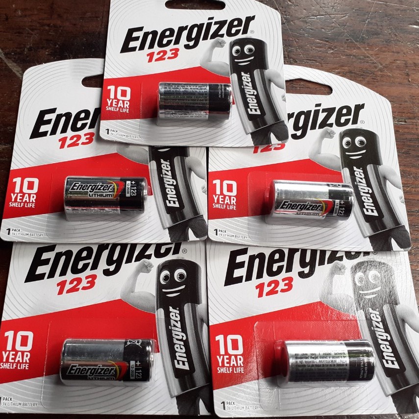 Combo 10 viên Pin Energizer CR123, Pin máy ảnh
