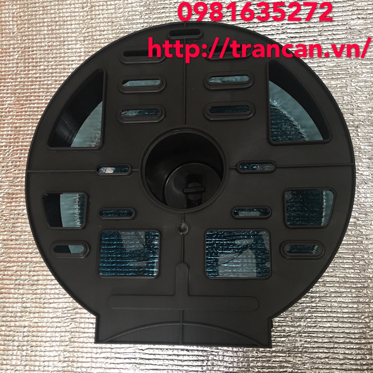 Hộp đựng giấy vệ sinh cuộn lớn - Xanh đen