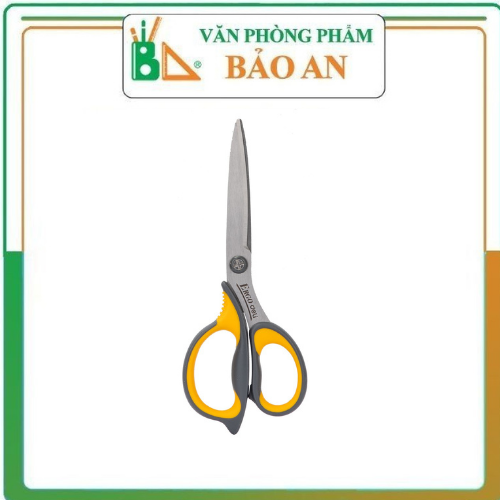 Kéo văn phòng 210mm deli - vàng/xanh - 1 chiếc - e77760