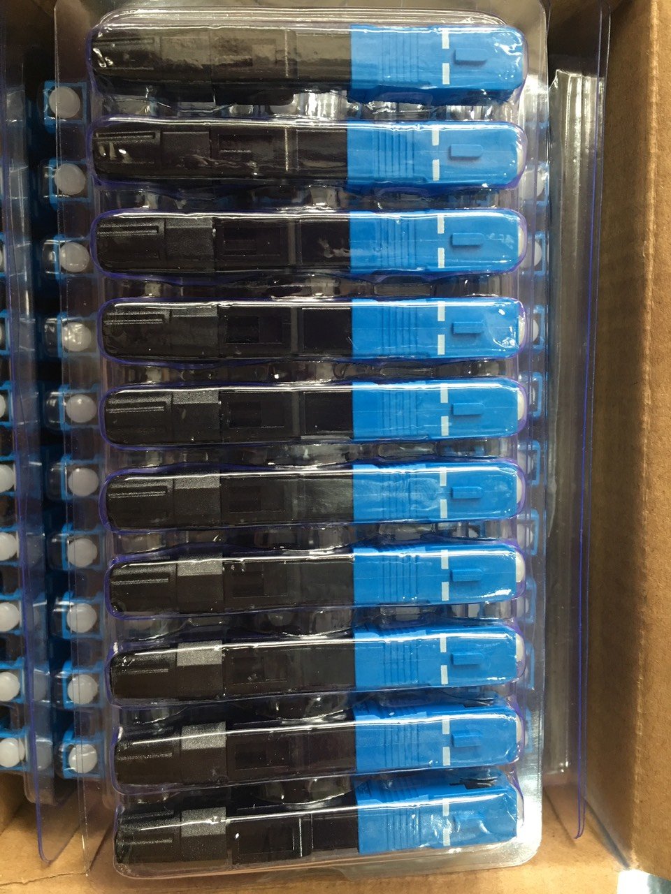 Vỉ 10 Đầu nối quang Fast Connector SC/UPC